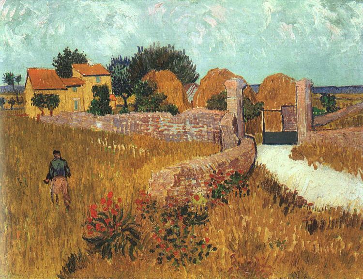 Vincent Van Gogh Farmhouse in Provence china oil painting image